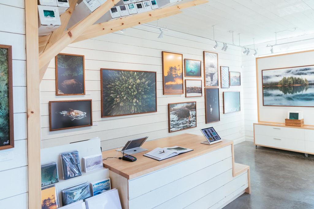 VISIT OUR GALLERY IN THE HEART OF TOFINO