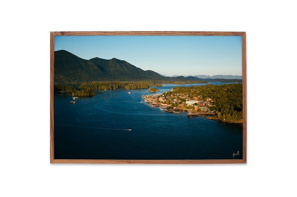 LOOKING SE OVER TOFINO