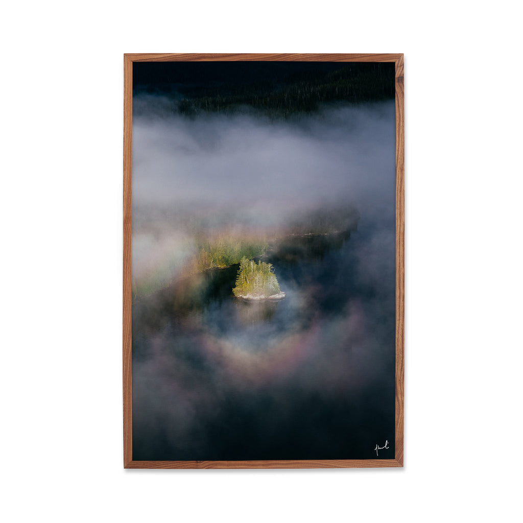 FRAMED BY A FOGBOW